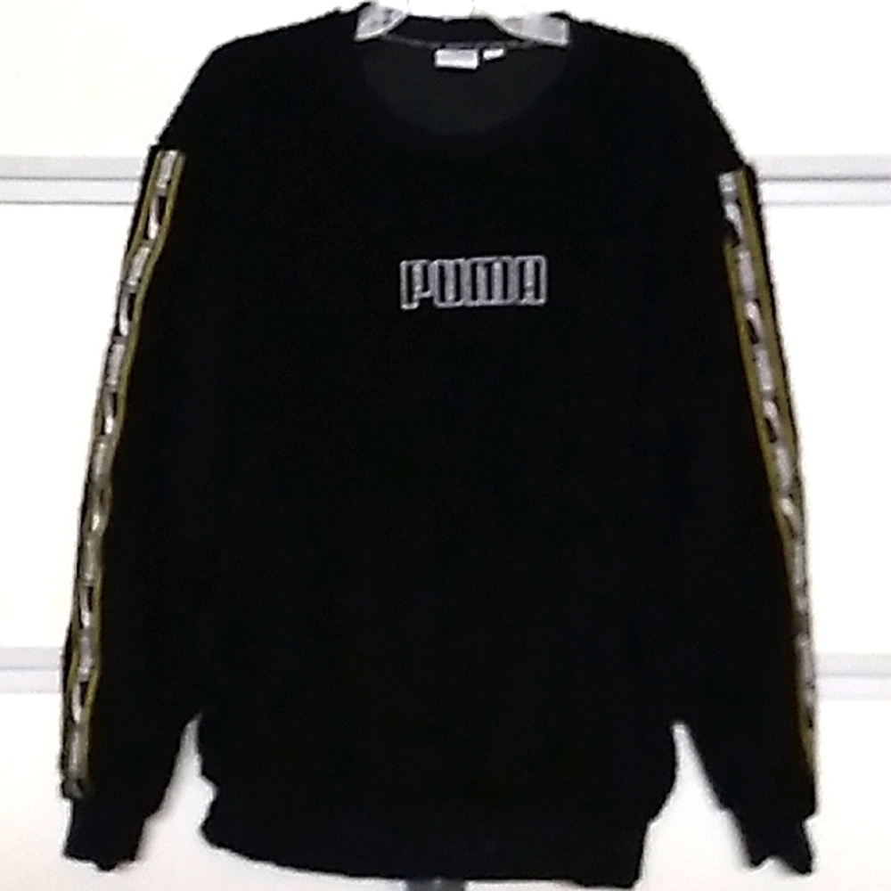 Men's Puma sherpa shirt Large, black